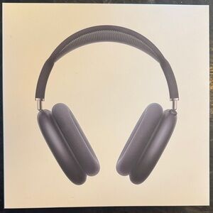 Apple Max Over-Ear Headphones in Midnight NIB Unopened